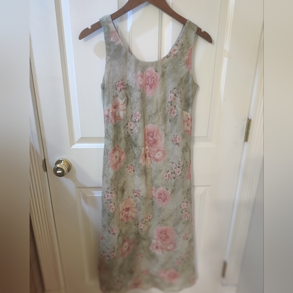 Gorgeous Y2K 90's Vintage Floral Dress and Top Set - Picture 11 of 12